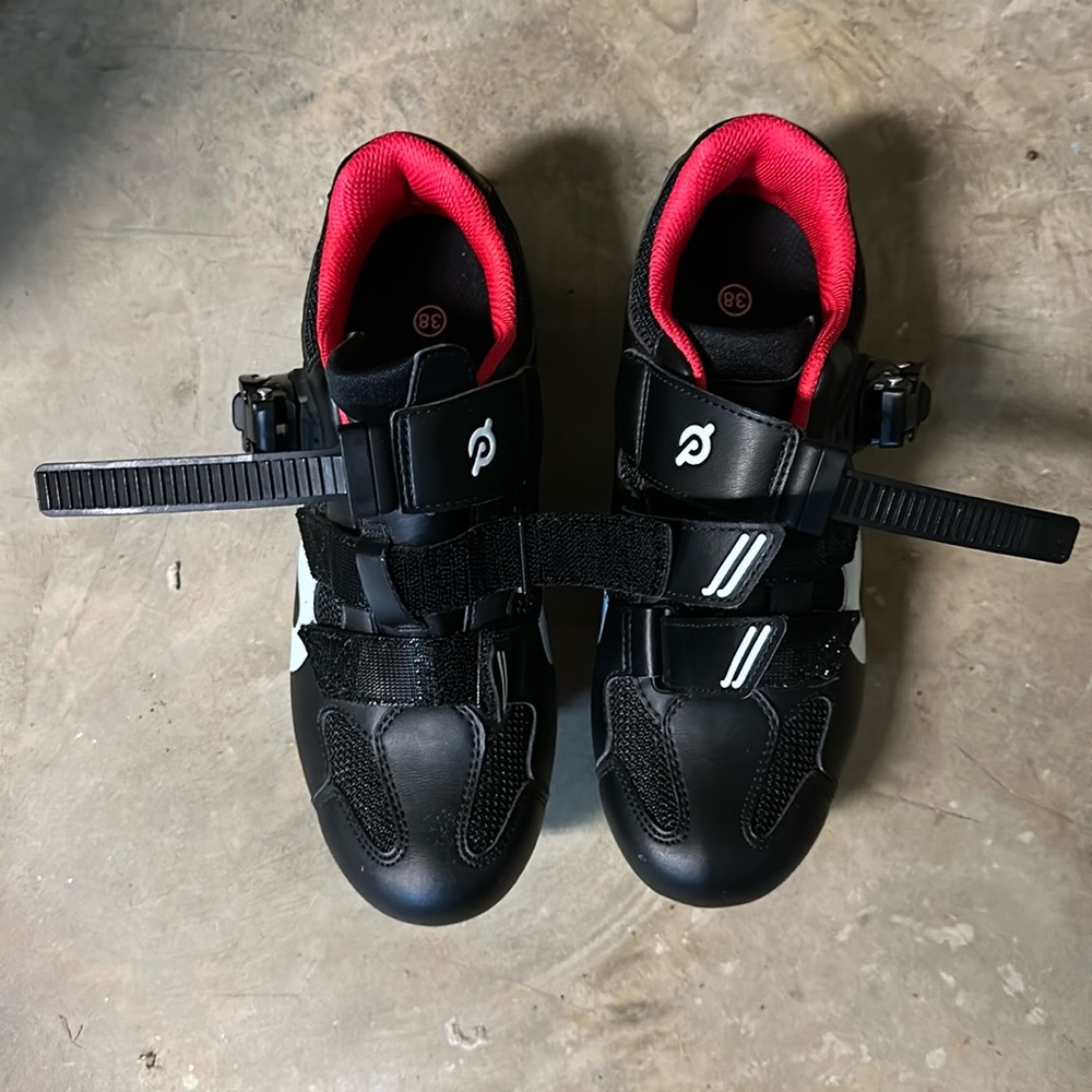 Peloton cycling shoes- size 38